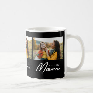 Taza De Café Mamá Estableció Guión Negro 3 Foto