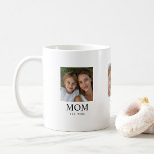 Taza De Café Mamá Estableció Guión Negro 3 Foto