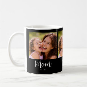Taza De Café Mamá Estableció Guión Negro 3 Foto