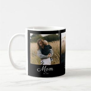 Taza De Café Mamá Estableció Guión Negro 3 Foto
