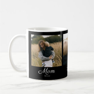 Taza De Café Mamá Estableció Guión Negro 3 Foto