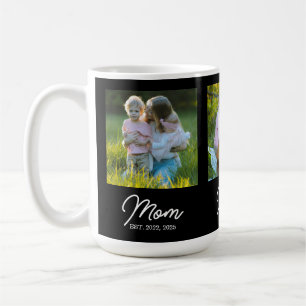 Taza De Café Mamá Estableció Guión Negro 3 Foto