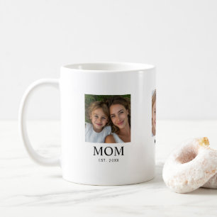 Taza De Café Mamá Estableció Guión Negro 3 Foto
