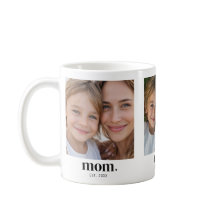 Mamá Estableció Moderno Negro 3 Foto