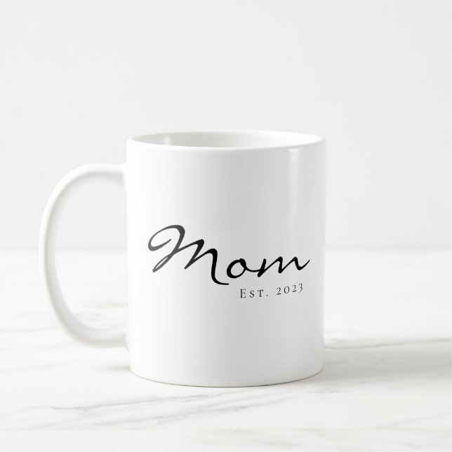 Taza De Café Mamá Estableció Nuevo Regalo de Mamá (Izquierda)