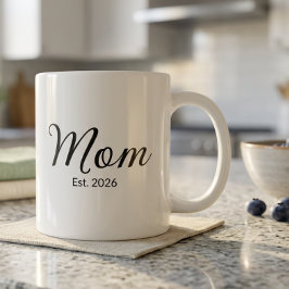 Taza De Café Mamá Estableció Nuevo Regalo para Mamá