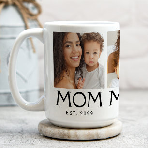 Taza De Café Mamá Estableció Tipografía 3 Foto