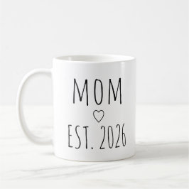 Taza De Café Mamá Estableció Tipografía Personalizable del Año 