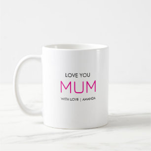 Taza De Café Mamá fina, elegante y maravillosa
