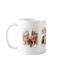 Taza de café Mama Floral