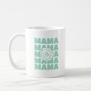Taza De Café Mama Floral Daisy