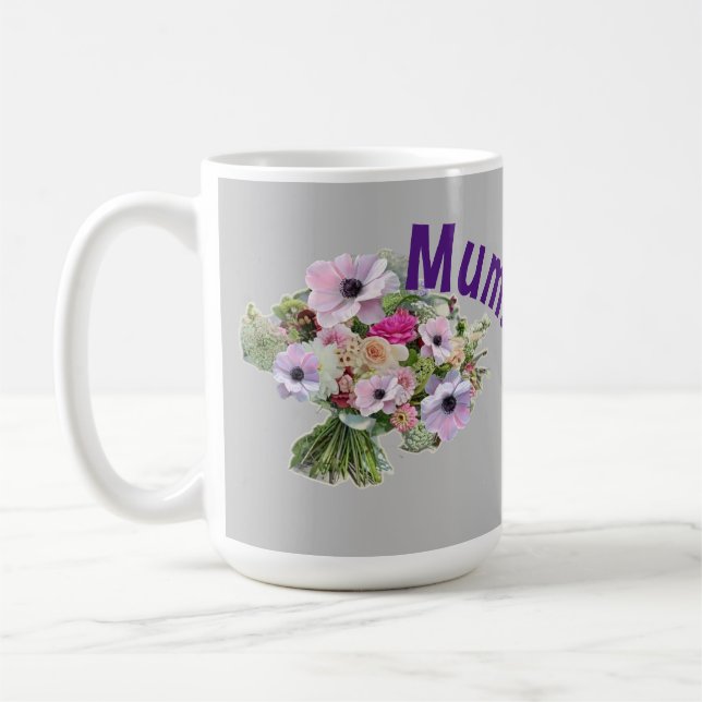 Taza De Café ¡mamá! Flores (Izquierda)