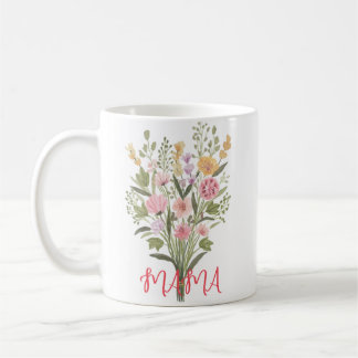 Taza De Café Mama Flowers