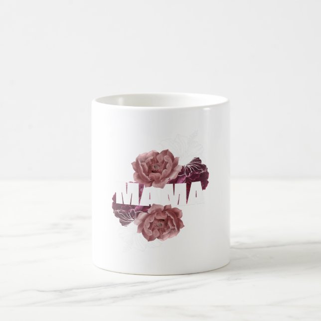 TAZA DE CAFÉ MAMA FLOWERS, DÍA DE LA MADRE (Centro)