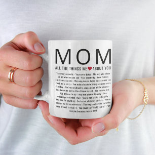 Taza De Café Mamá fotografía cosas que nos encantan del día de