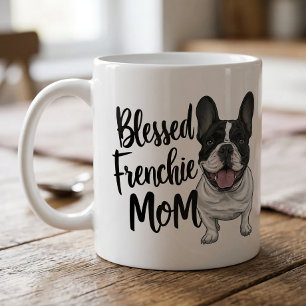 Taza De Café Mamá Frenchie Bulldog francés lindo Amante