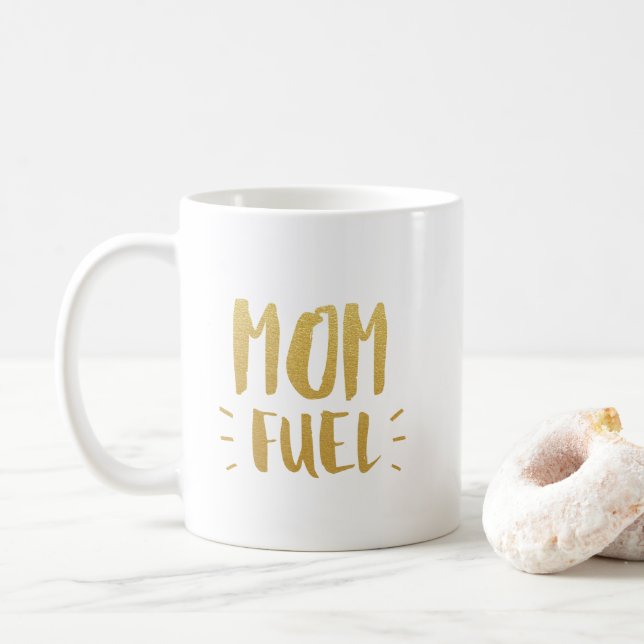 Taza De Café Mamá Fuel (Con donut)