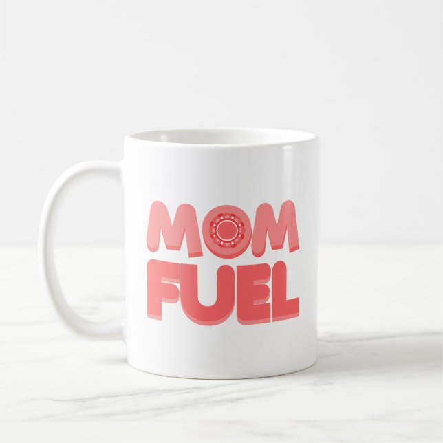 Taza De Café Mamá Fuel Mug (Izquierda)