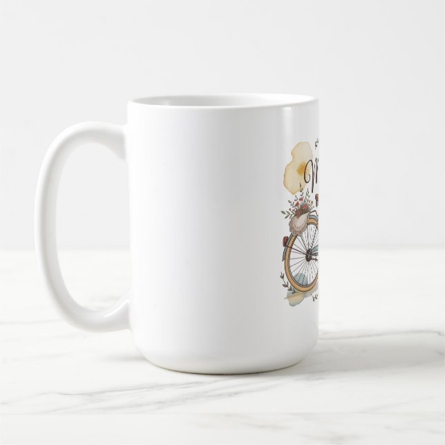 Taza De Café Mamá Funciona Con Amor (Izquierda)