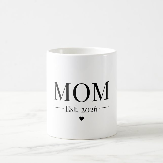 Taza De Café Mamá Fundada 2026 (Centro)