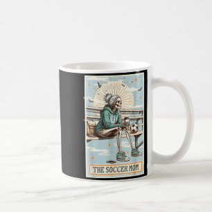 Taza De Café Mamá futbolista retro carta tarot esqueleto mama f