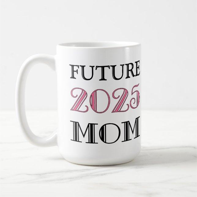 Taza De Café Mamá Futura 2025 (Izquierda)