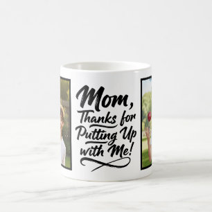 Taza De Café Mamá Gracias Por Aguantarme 2 Foto Script Para Taz