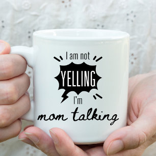 Taza De Café Mamá hablando sobre el regalo del Día de la Madre 