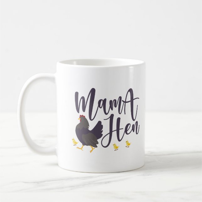 Taza De Café Mama Hen, Chicken Lover (Izquierda)