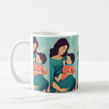 mamá impresa Mug