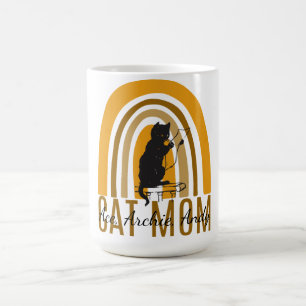 Taza De Café mamá mamá gata mamá nombres de mamá personalizar