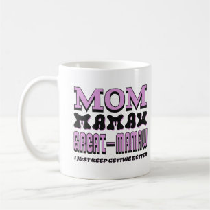 Taza De Café Mamá Mamaw Grande Mamaw Yo Sigo Mejorando