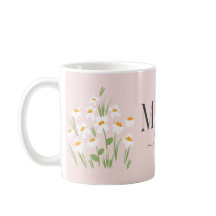 Mamá margarita floral recién nacido de ducha bebé