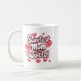 Taza De Café Mamá más dulce del mundo