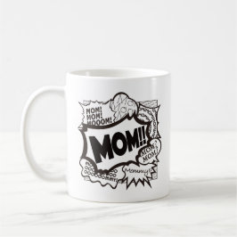Taza De Café ¡MAMÁ! Me Time Mug. Cómic Version Coffee Mug