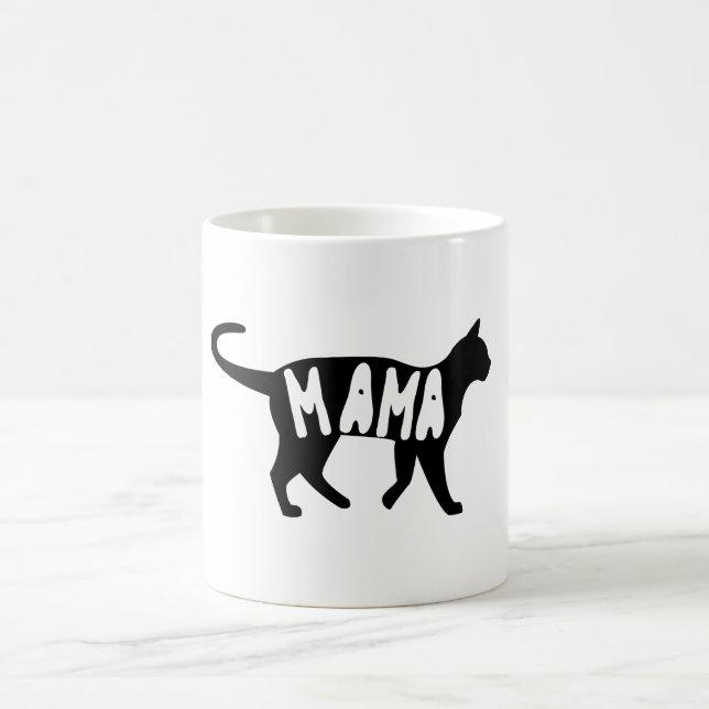 Taza De Café Mamá Mug del gato (Centro)