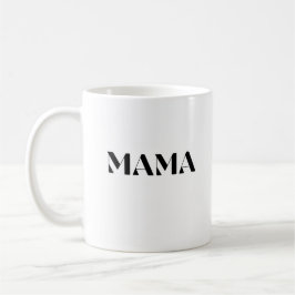 Taza De Café Mama Mug minimalista - regalos para mamá