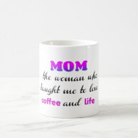 Mamá mujer que me enseñó a amar el café y la vida