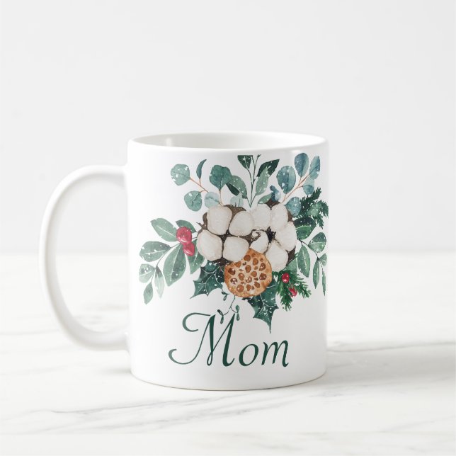 Taza De Café Mamá Navidades Mug (Izquierda)
