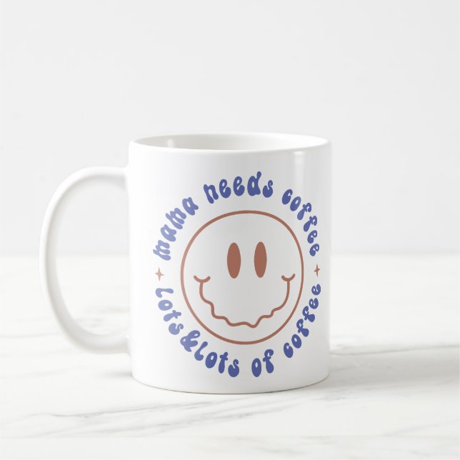 Taza De Café Mamá necesita café (Izquierda)