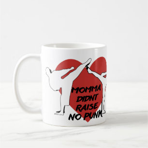 Taza De Café Mamá no levantó ningún punk