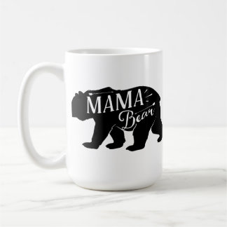 Taza De Café Mamá Novelty Bear Funny Retro