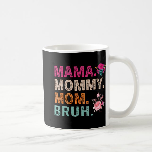 Taza De Café Mamá nueva definición divertida Mamá Día de la Mad (Derecha)