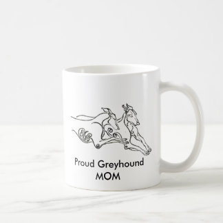 Taza De Café MAMÁ orgullosa del galgo