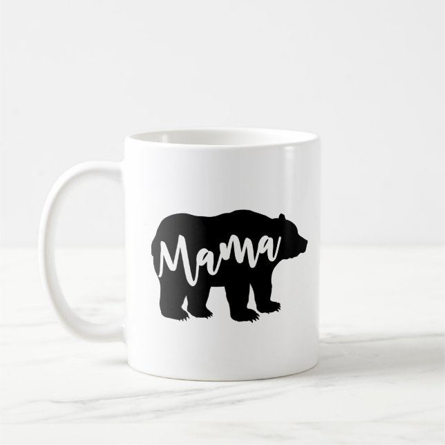 Taza De Café Mamá oso barba (Izquierda)