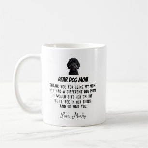 Taza De Café Mamá Perro Personalizada – Nombre Personalizado Dí