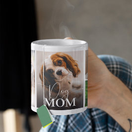 Taza De Café Mamá Perro Personalizada | Regalo de Foto de Masco