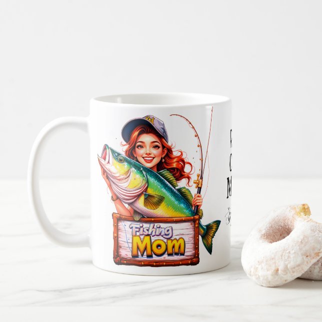 Taza De Café Mamá Pescadora (Con donut)