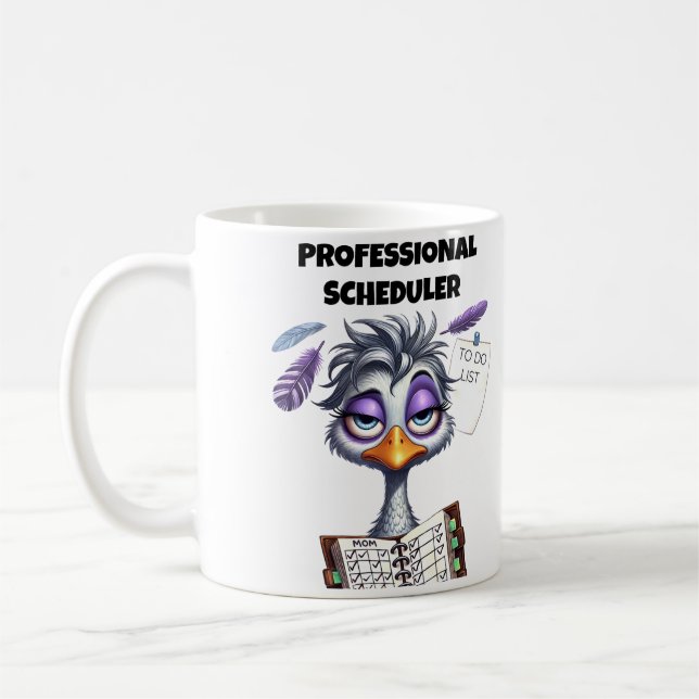 Taza De Café Mamá Planificadora Profesional (Izquierda)