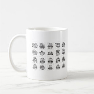 Taza De Café Mamá rosa o azul te ama
